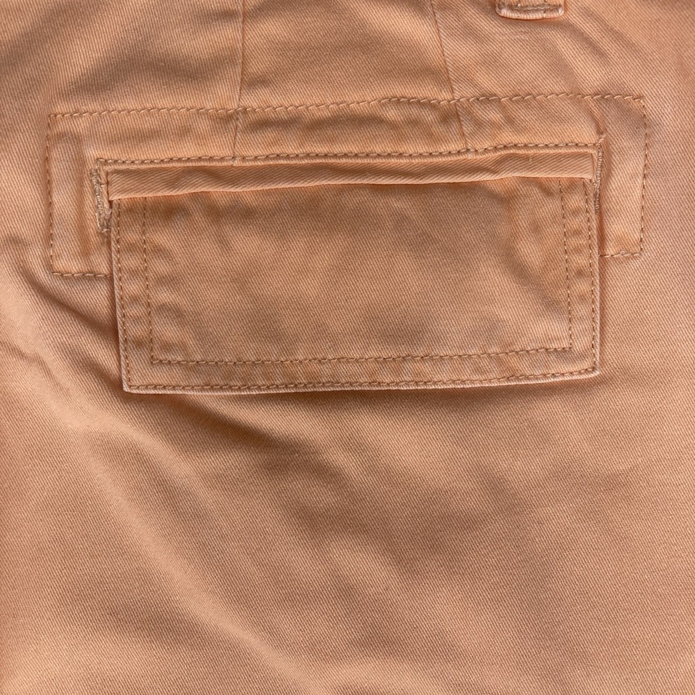 Caribbean Joe Capri Pants‎ Size 8 Coral Sands 100% Cotton Flap Pockets - Picture 6 of 16